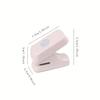 KW-trio Portable Mushroom Hole Puncher Loose-leaf Hole Puncher Disc Ring Binding Cutter T-type Paper Puncher Stationery Supplies