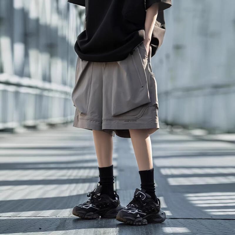 Мужские шорты-карго AOGZ Techwear с множеством карманов L