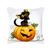 New Halloween Pillowcase Halloween Pillowcase Pumpkin Home Cushion Office Lumbar Backrest