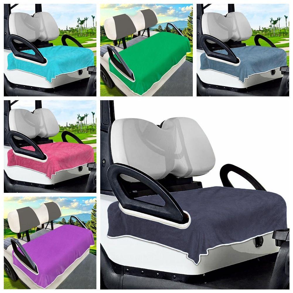 Keeps Seats Dry Golf Cart Seat Towel Blanket Comfortable Golf Cart Accessories  for 2/4-seats Cart