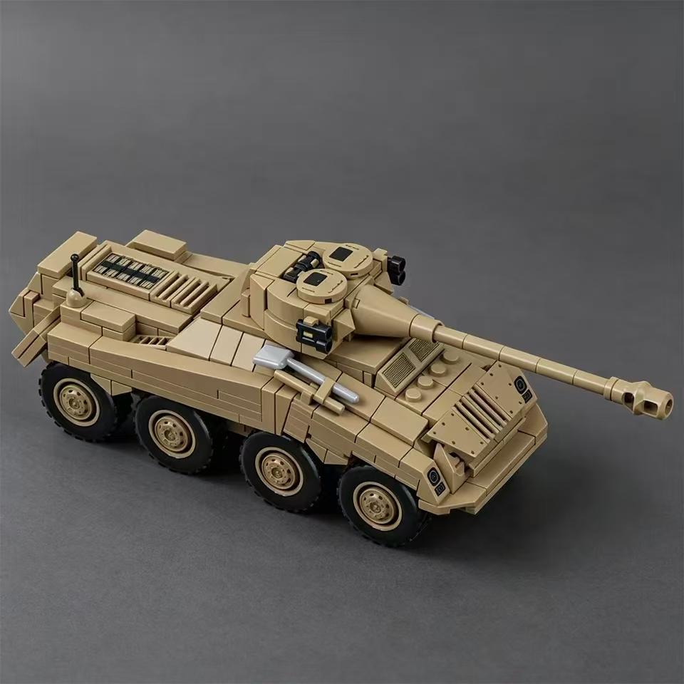 WK2 Deutsches Heer Schweres gepanzertes Fahrzeug Modellbausatz Militärische Bausteine Ziegel Lernspielzeug Jungen Kindergeburtstag Neujahrsgeschenke