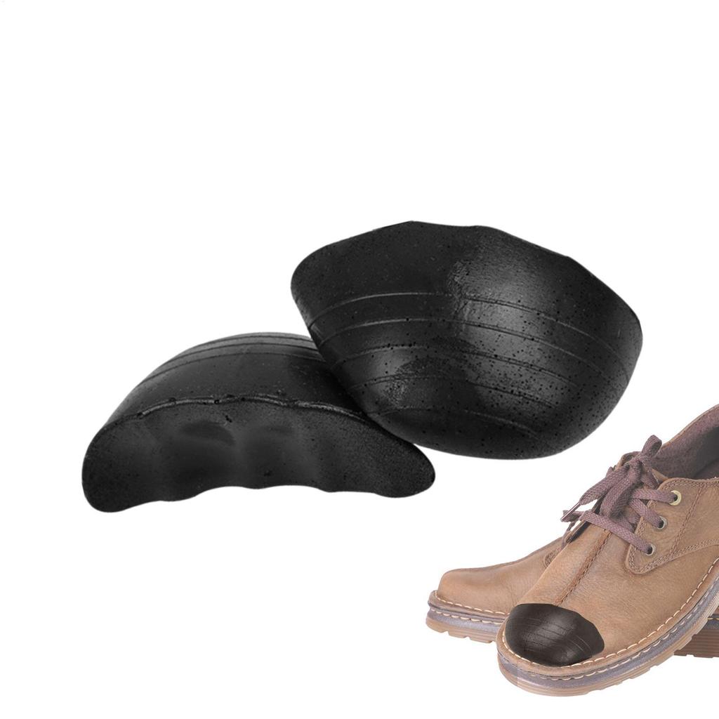 1 Pair Shoes Head Anti Forward Sliding Toe Pad Cuttable PU Foam Toe Plugs Washable Shock Resistant Toe Inserts Shoe Filler