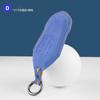 Suede Leather Key Cover for Xiaopeng Xpeng X9 Anti-Wear Protection Case 3D Key Holder Simple Style