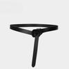 Cowhide Belt for Women Fashion Versatile Small Suit Decoration Windbreaker Sweater Knotted Women Genuine Leather Belt