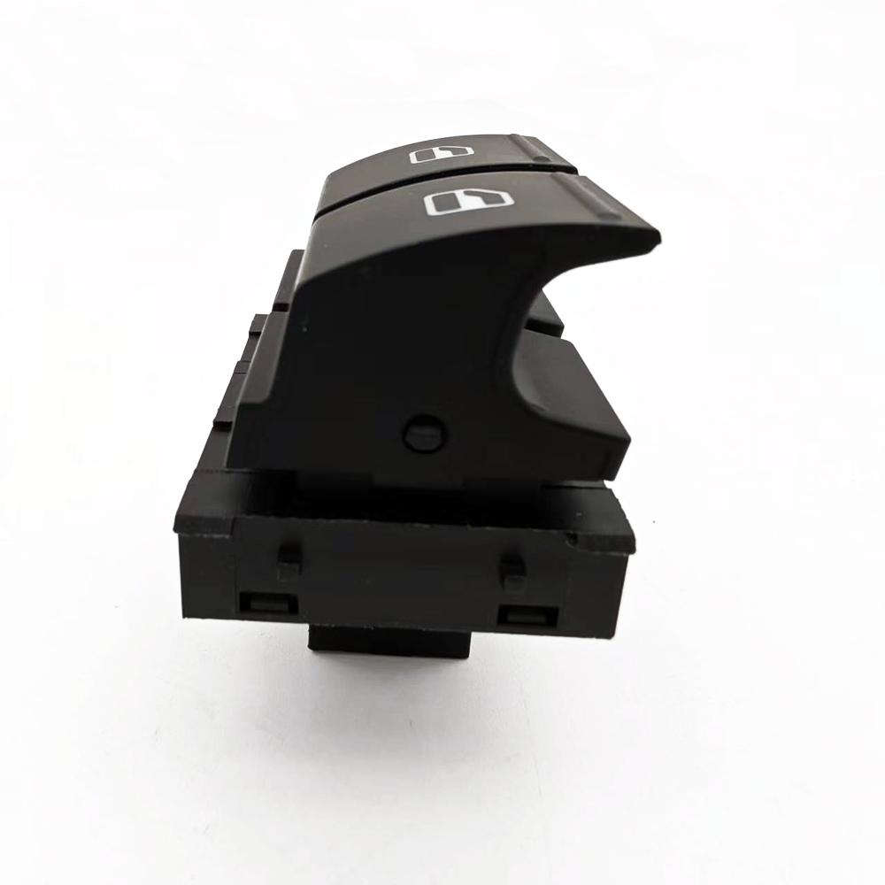 4Pins Car Window Lifter Control Switch Button 1K3959857 2K0959857A 1K3959857A For VW Eos Golf MK5 MK6 GTI Seat Ibiza (Red Light)
