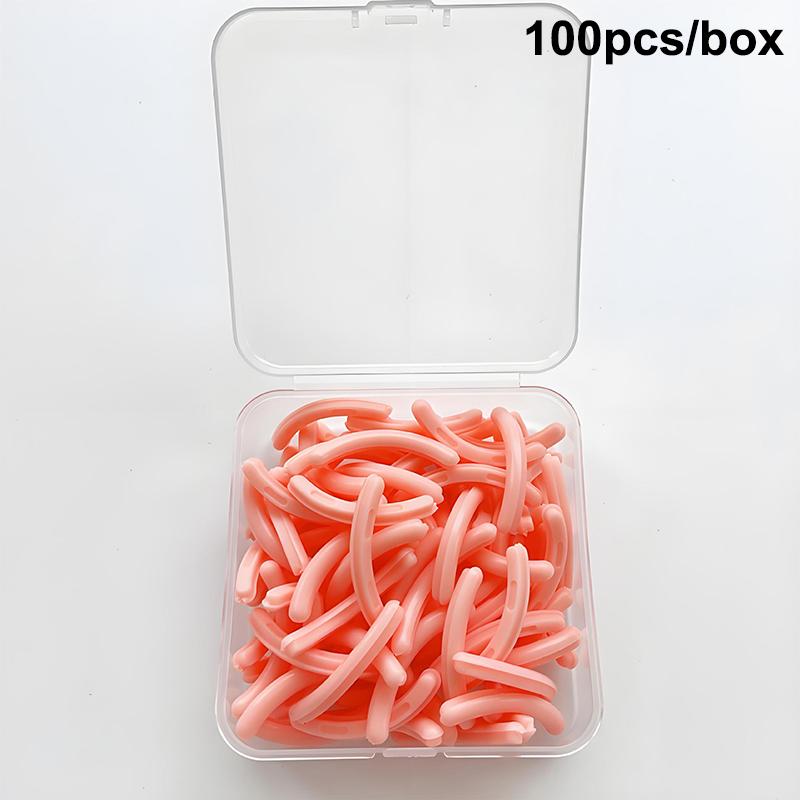 Eyelash Curler Refills Hypoallergenic Soft Rubber Pad For Universal Eyelash Curler With Storage Box Salon-Grade Anti-Slip Design