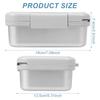 Stainless Steel 304 Insulated Lunch Box Flip Design 1000ml Insulated Lunch Box Suitable for Outdoor Students Children and Adults