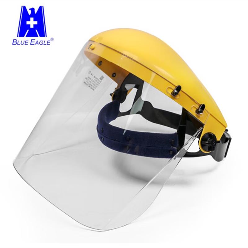 Blue Eagle B1YE+FC45 Head-Mounted Face Shield