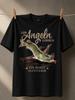 Zum Angeln Geboren Pike Fish On Log With Lure Distressed Beige Text And Gerunisex Fishing Work Joke Unisex All TShirt