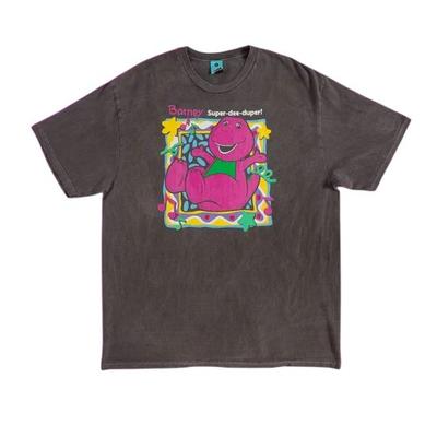 Barney Unisex Erwachsenen Super Dee Duper T-Shirt