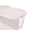 10L Transparent Rice Container Storage Bucket Kitchen Organization Crisper for Dry Food