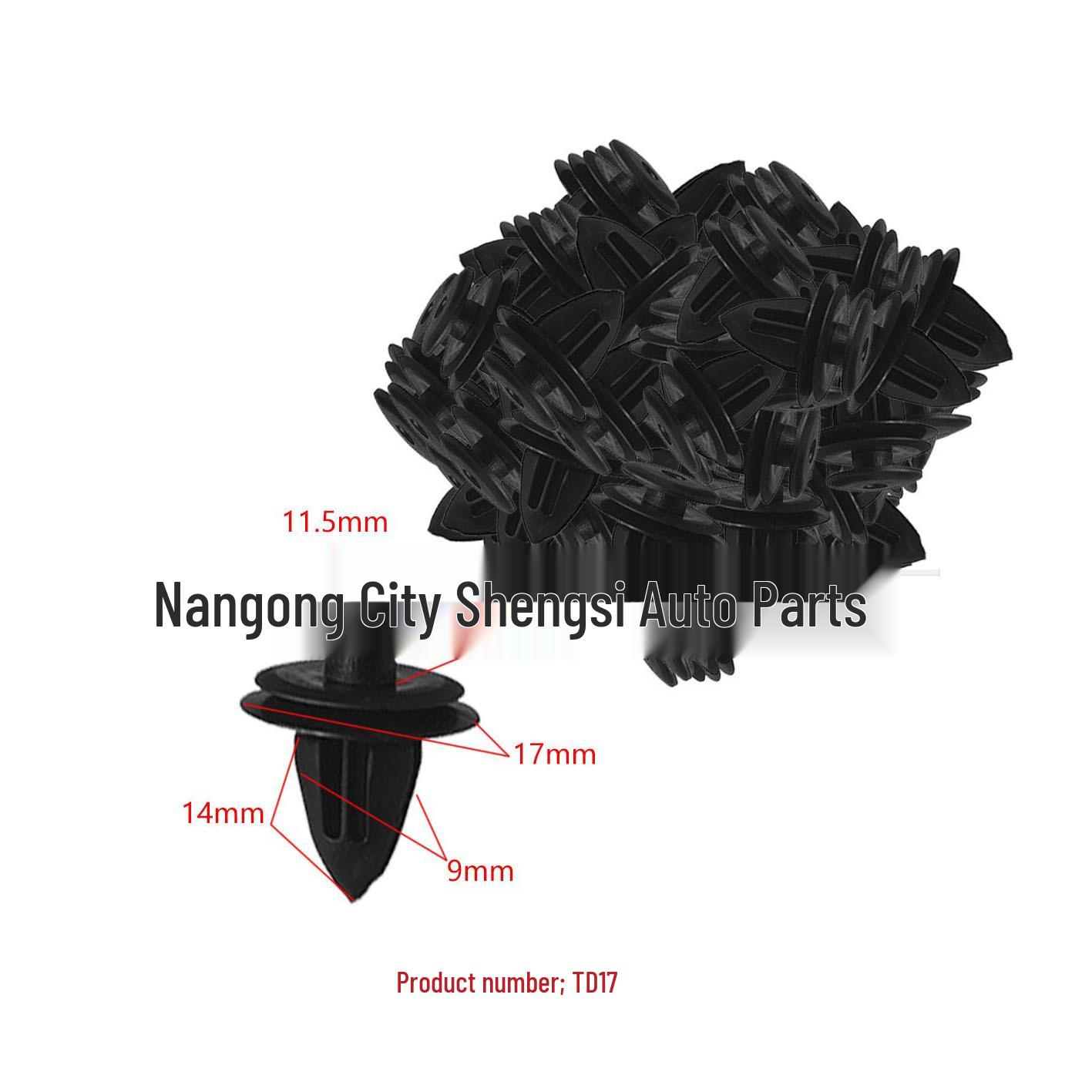 

Universal Car Door Panel Skirt Fixing Clips & Interior Lining Buckles 10000 Units