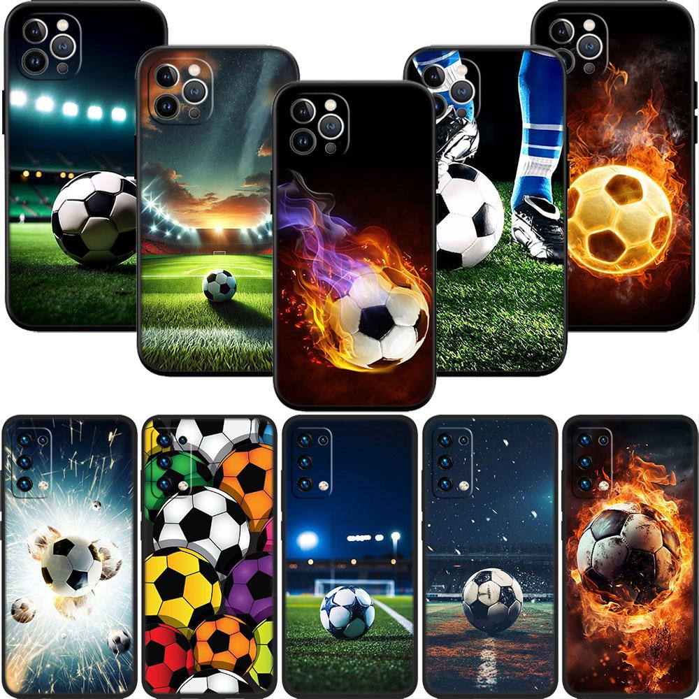 FM23 Fußball Soft Shell Handyhülle für Redmi Note 13 14 Pro+ Plus A3 A3X 13X 13C 13R 14S 14C 14R