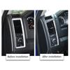 Center Console Air Vent Outlet Trim Cover For Dodge RAM 1500 2010-2017 Chrome
