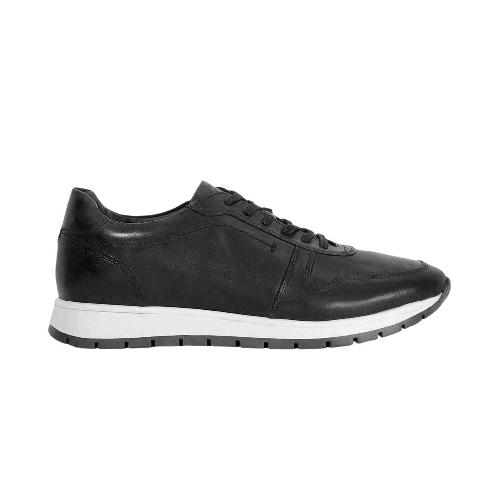 Dune London Mens Tris Leather Trainers