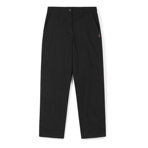 USPOLOASSN Lightly Brushed Chino Pants_Black