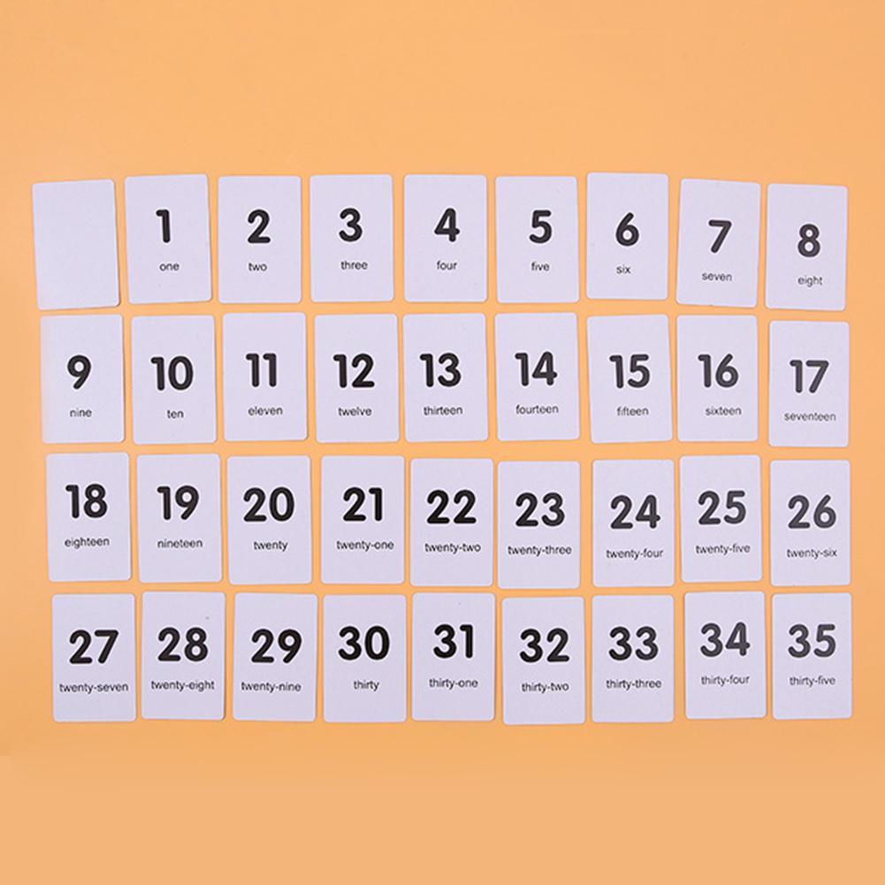 2ks Abeceda Flashcard Výuková angličtina Děti čísla