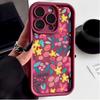 INS Embossed Floral Painted Phone Case For Motorola Moto Edge 50 Pro 60 Fusion Stylus 40 Neo 70 G84 G85 G54 G75 G05 G34 G56 G86