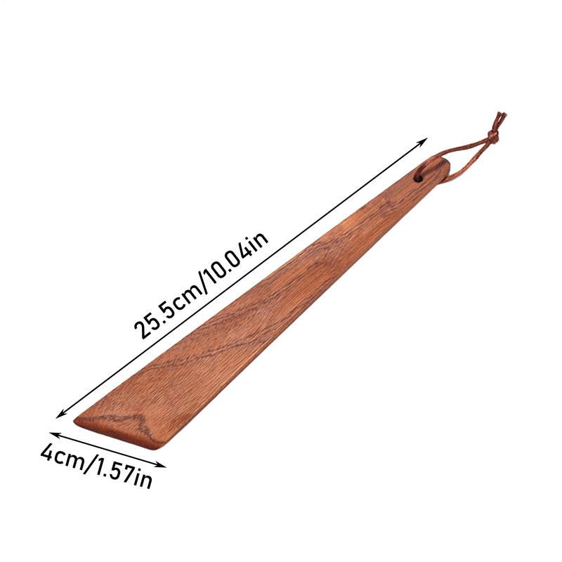1pc Wooden Camp Portable Pot Scraper Kitchen Stir-fry Hanging Spatula Durable Lightweight Outdoor Cooking Camping Gear