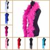 Fluffy Feather Boa Natural Apparel Fabric Multipurpose Feather Scarf  Party Decor
