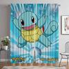 Blackout Kitchen Curtains for Bedroom Pikachus Window Curtain for Room 2 Panel Shades Home Interior Curtains Partition Living