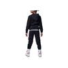 Jordan Kinder Logo Print Hoodie und Sweatpants Set Kinder Activewear Schwarz FB9463-010