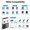 USB 2.0 to USB C Adapter 4 Pack Type C Female to USB A Male OTG Converter for MacBook Pro iPhone Laptop iPad Samsung USB Adapter 3