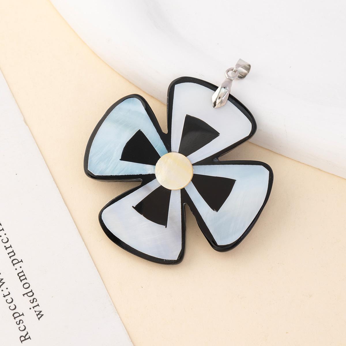 

1 шт. подвеска из натуральной ракушки, деревенский стиль, форма цветка, подвески для самостоятельного изготовления ожерелья унисекс, подвесные аксессуары для ключей, раскройте творческий потенциал в изготовлении ювелирных изделий 1Pc/47×47×7mm