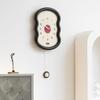 Simple Cartoon Clock Wall Interior Cute Korean Bedrooms Digital Clock Wall Restaurant Fashion Horloge Murale Room Decorations