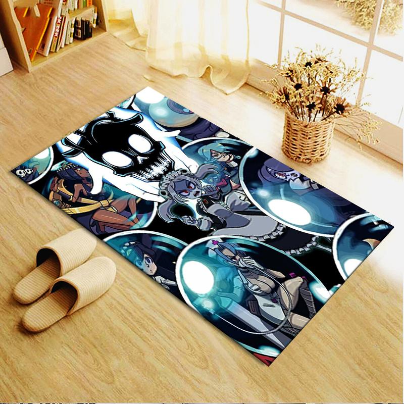 2025 New Skullgirls Carpet Rug for Living Room Bedroom Home Sofa Decoration,Kids Play Non-slip Floor Mat165