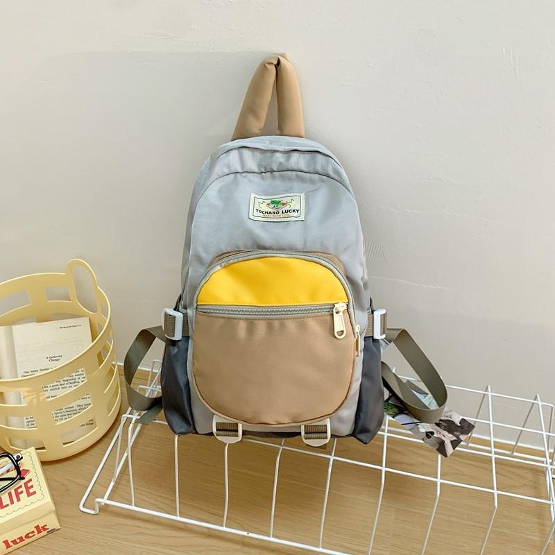 Stoffrucksack für Kinder mit atmungsaktiven Air-Cushion-Trägern für Schule und Reisen