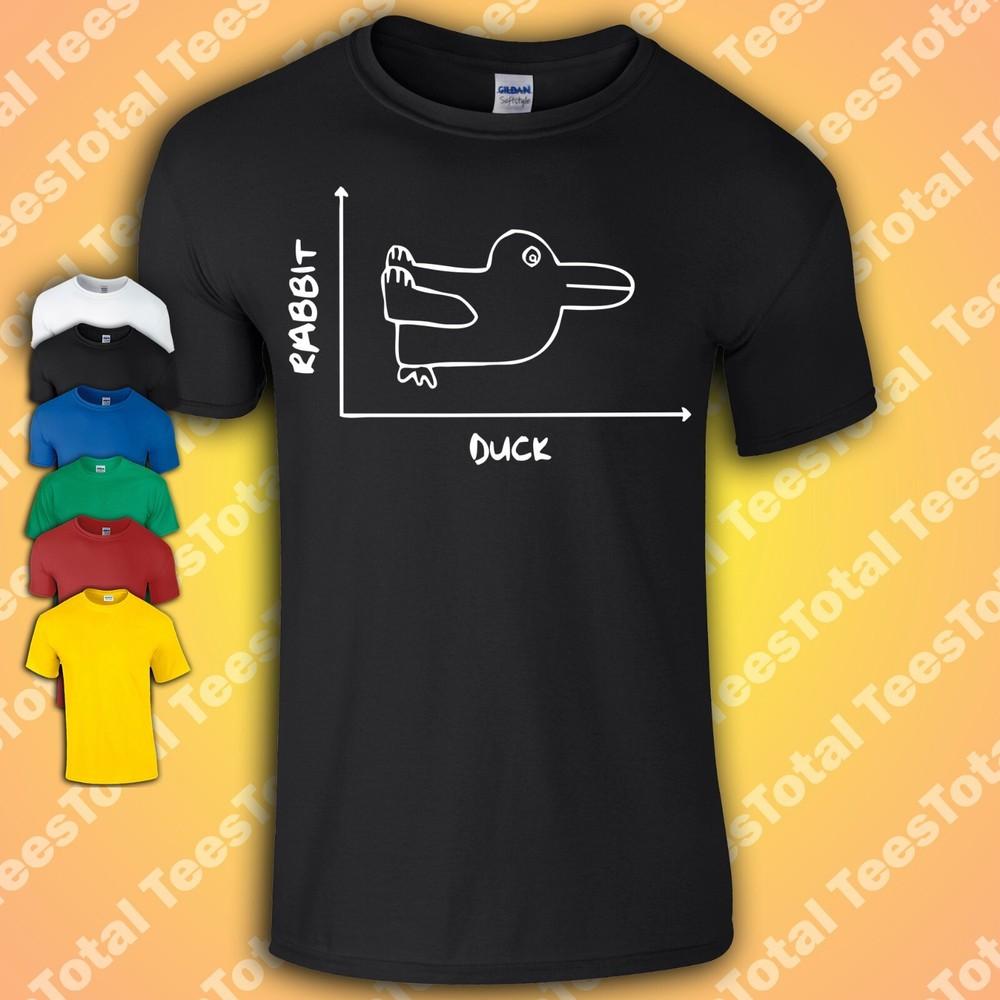 

Duck Rabbit T-Shirt | Perception | Funny M