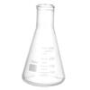 PATIKIL Erlenmeyer Flask, 250ml (8.5oz), Narrow-Neck, Graduated, Borosilicate Glass, for Chemistry and Science Research