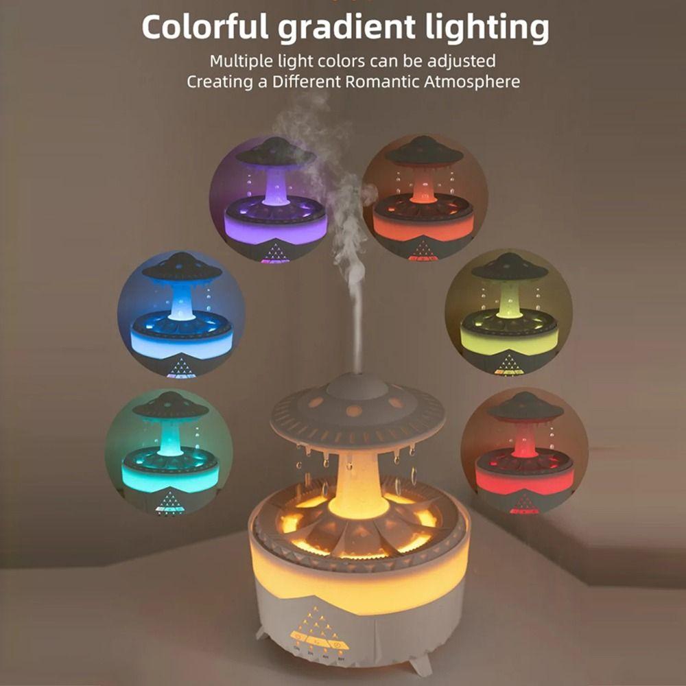 Colorful Light Aroma Air Humidifier Creative Essential Oil Diffuser Landscape Humidifier Bedroom