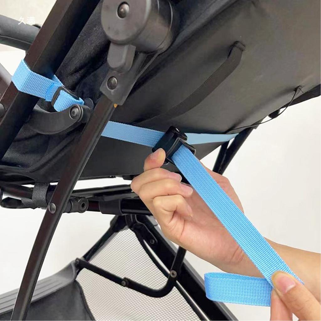 Quick Installation Strollers Stabiliser Strap without Tool Required Wear Resistant Nylon Multi Brand Applicable