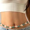Bohemia  Summer Beach Starfish Shell Belly Chains For Women Beads Waist Chain Body  Jewelry