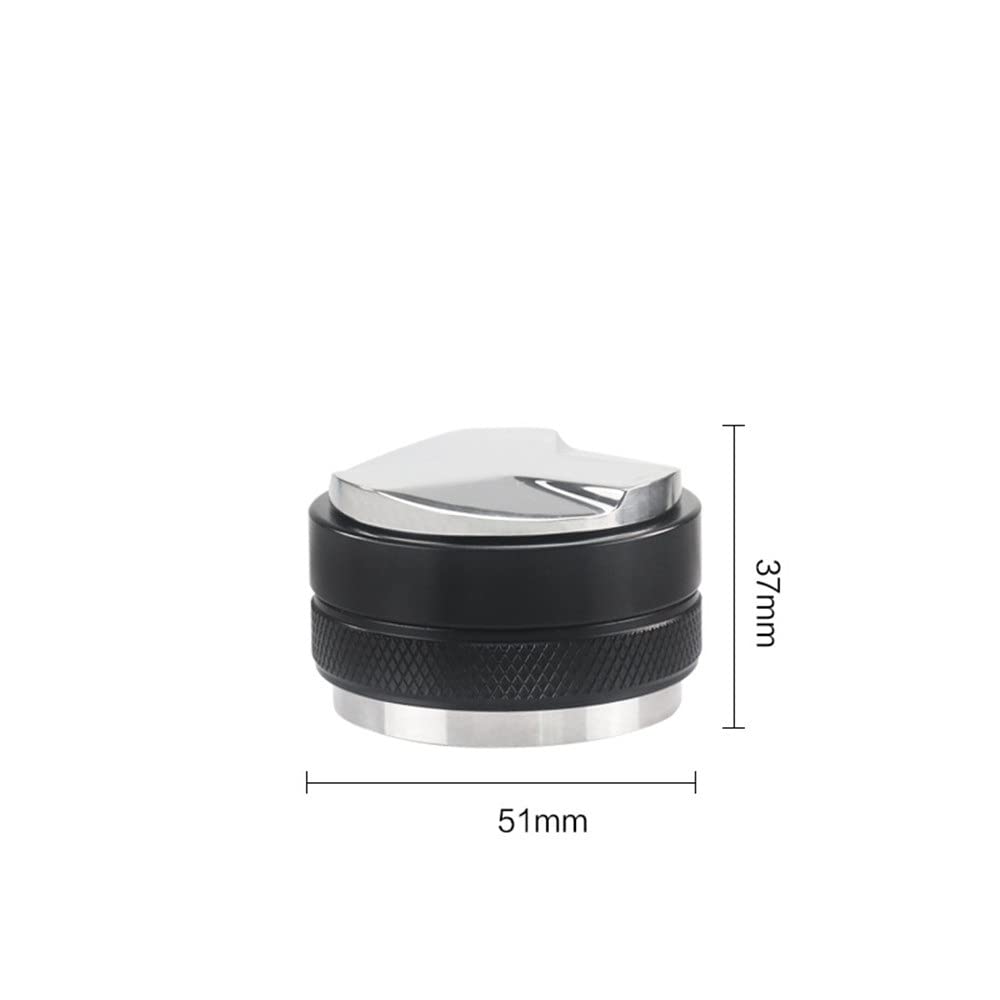 Coffee Distributor Coffee Leveler for Adjustable Professional Espresso Hand Tamper & Tamper, Dual-Head Portafilters, Depth,