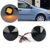 Fiat Punto Black ABS Fender Light Turn Signal (1 Pair)