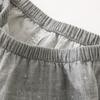 Muji-Style All-Cotton Double Gauze Pajama Shorts for Women & Men