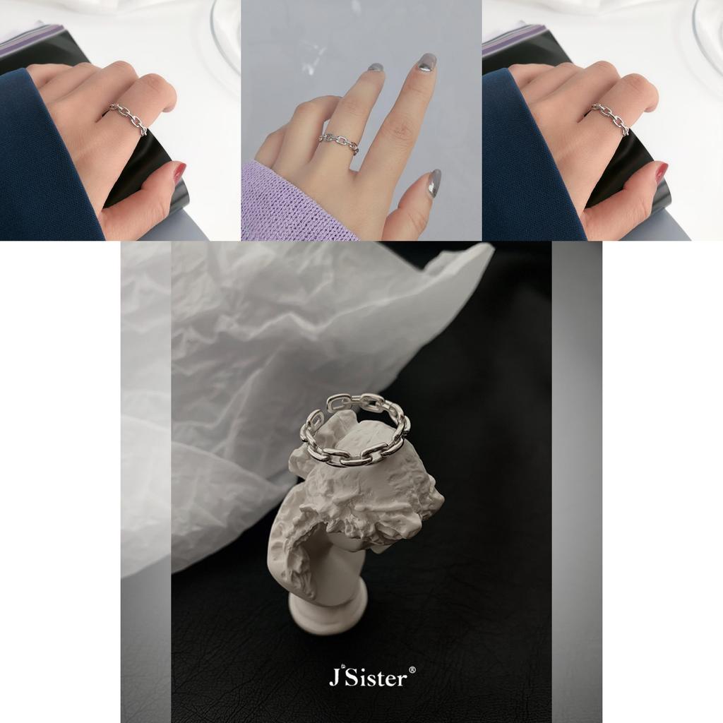 Silver 925 Eyecatching Geometric Ring For Women Ideal For Trendy Fashion Styles
