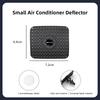 Car Air Conditioning Deflector Adjustable Wind Shield For Mercedes Benz AMG W203 W206 W220 W205 W211 W212 W201 W168 W169 GLA GLC VJ1