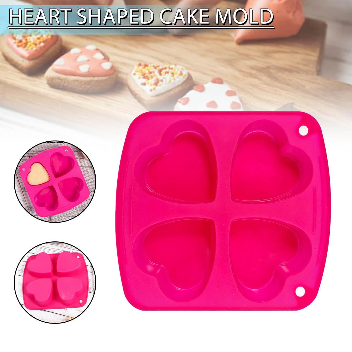 

PDTO силиконовые формы в форме сердца, форма для мусса для шоколадных конфет, торта на День Святого Валентина