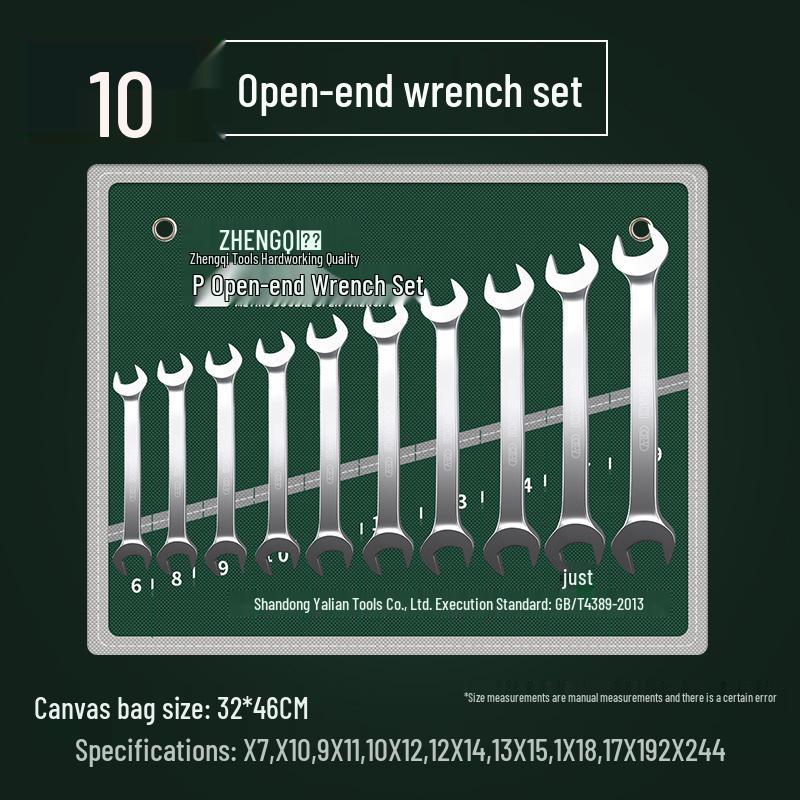 Multifunktionales 24-teiliges Doppelmaulschlüssel-Set für schnelle Autoreparaturen – Universelles mattes Doppelmaulschlüssel-Werkzeugset