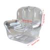 Scaune gonflabile pentru adulți Canapea gonflabilă cu aer Scaun de exterior Canapea îngroșată Mobilier transparent pentru gazon, lângă piscină, balcon