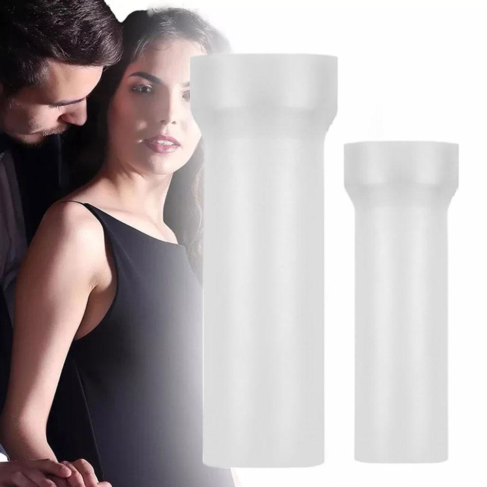 Silicone Penis Pump Sleeve Replacement Set Vacuum Pressure Cylinder Cover Adult Sex Toy for Men Enhancement Accessory