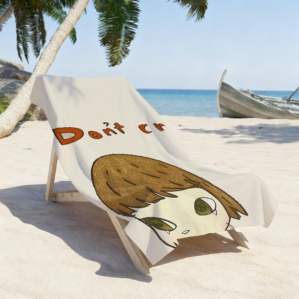 Art Y-Yoshitomo Nara Towel Towels For Beaches Yoga Studios Gyms Hot Springs Swimming Pools And Picnics