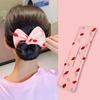 Hair Bun Clip Fruit Pattern Bun Maker Easy To Use Versatile Hair Styling Twist Tool Long Hair Bun Accessory
