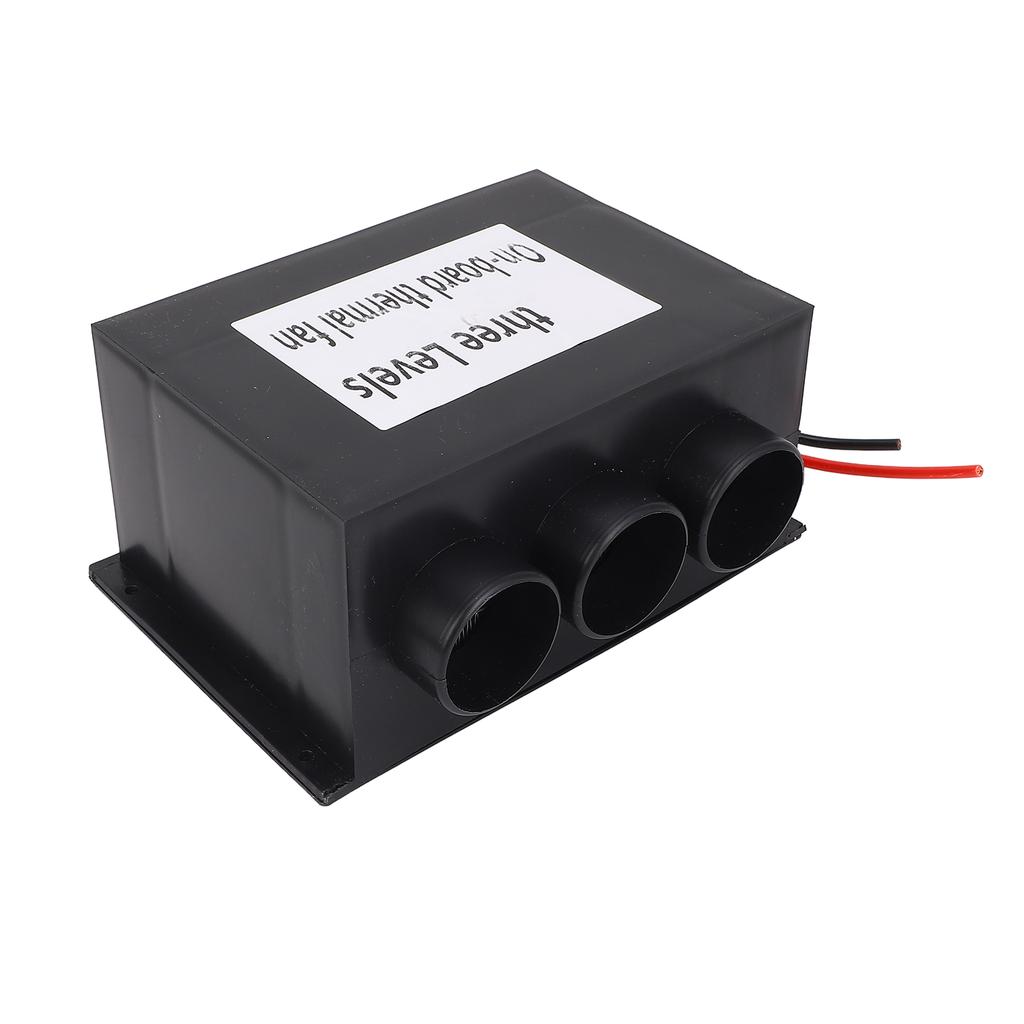 Car Heater 600W 3 Holes DC12V Electric Space Heater Glass Defogger Window Defroster for Winter Wet