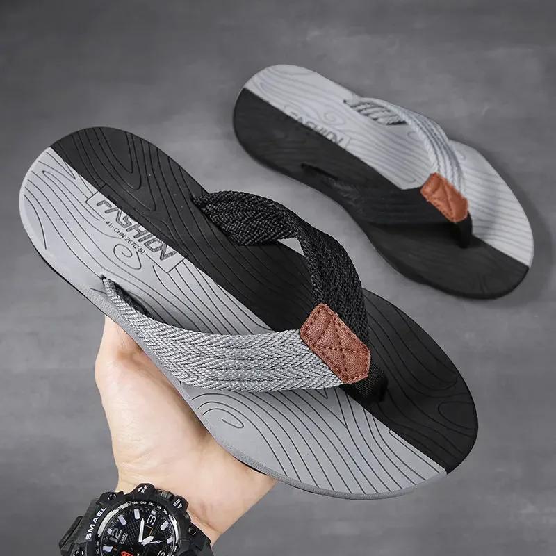 2024 Neueste Jumpmore Schuhe Herren Zehensandalen Mode Herren Sandalen Outdoor Weiche Sommer Hausschuhe Größe 39-45
