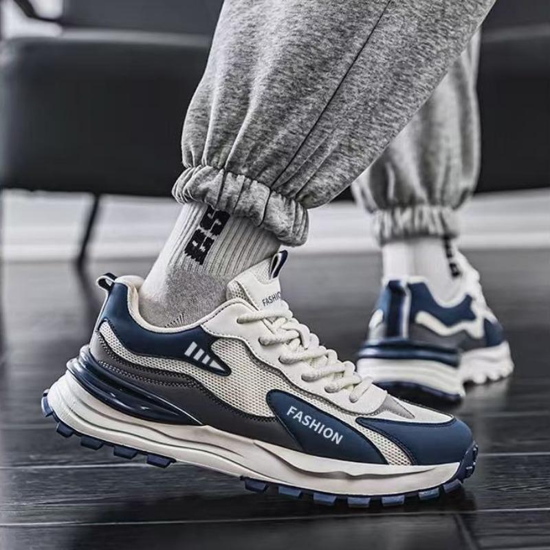 Men's Luxury Sneakers Youth Versatile Hot Sale Casual Sport Shoes Outdoor Lace-up Platform Vulcanized Shoes Tennis Shoes Hombre